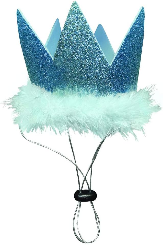Huxley & Kent Party Crown Hat for Dogs & Cats, Gold, Large