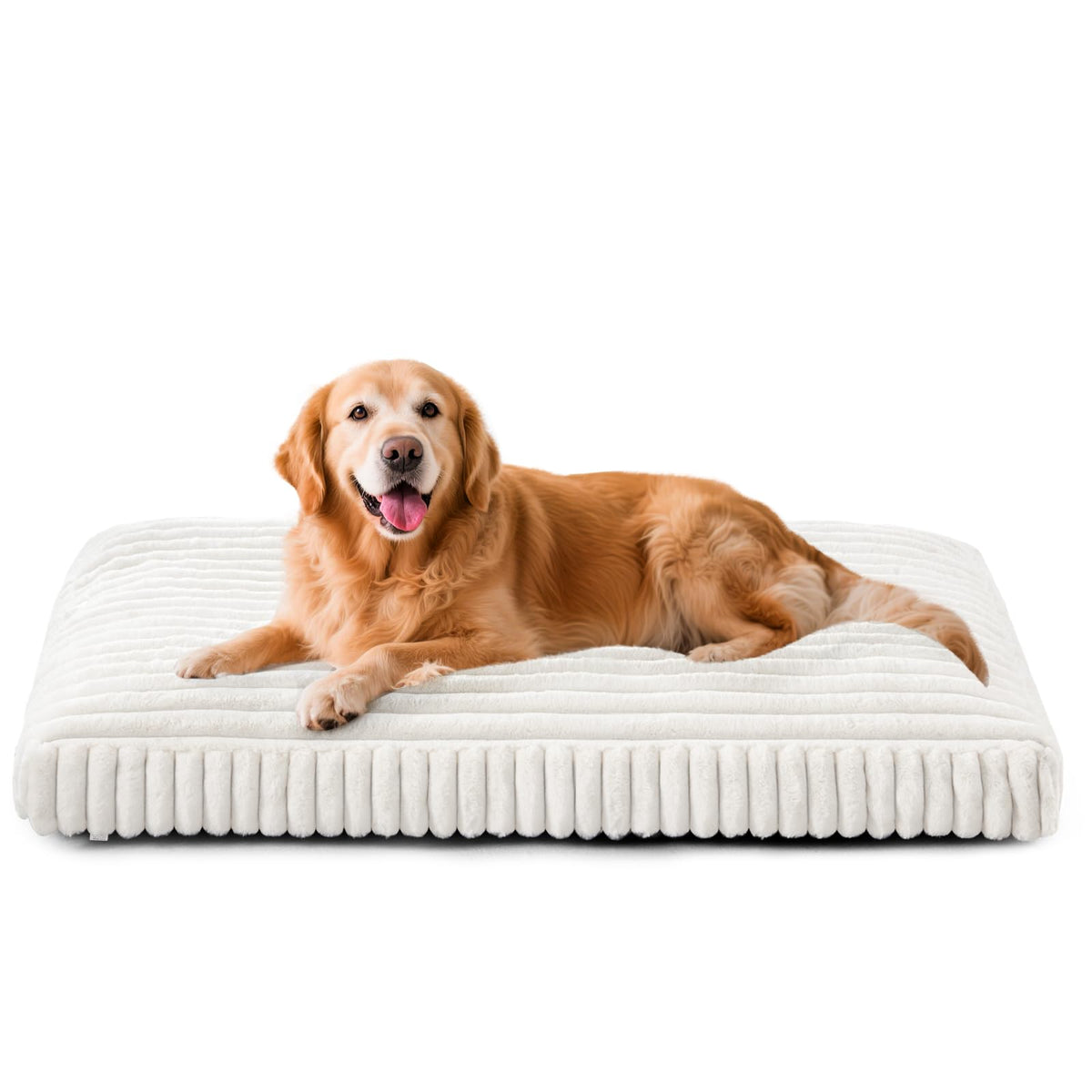 FURTIME Dog Beds Large Sized Dog, Washable Dog Bed for Crate, 35"
