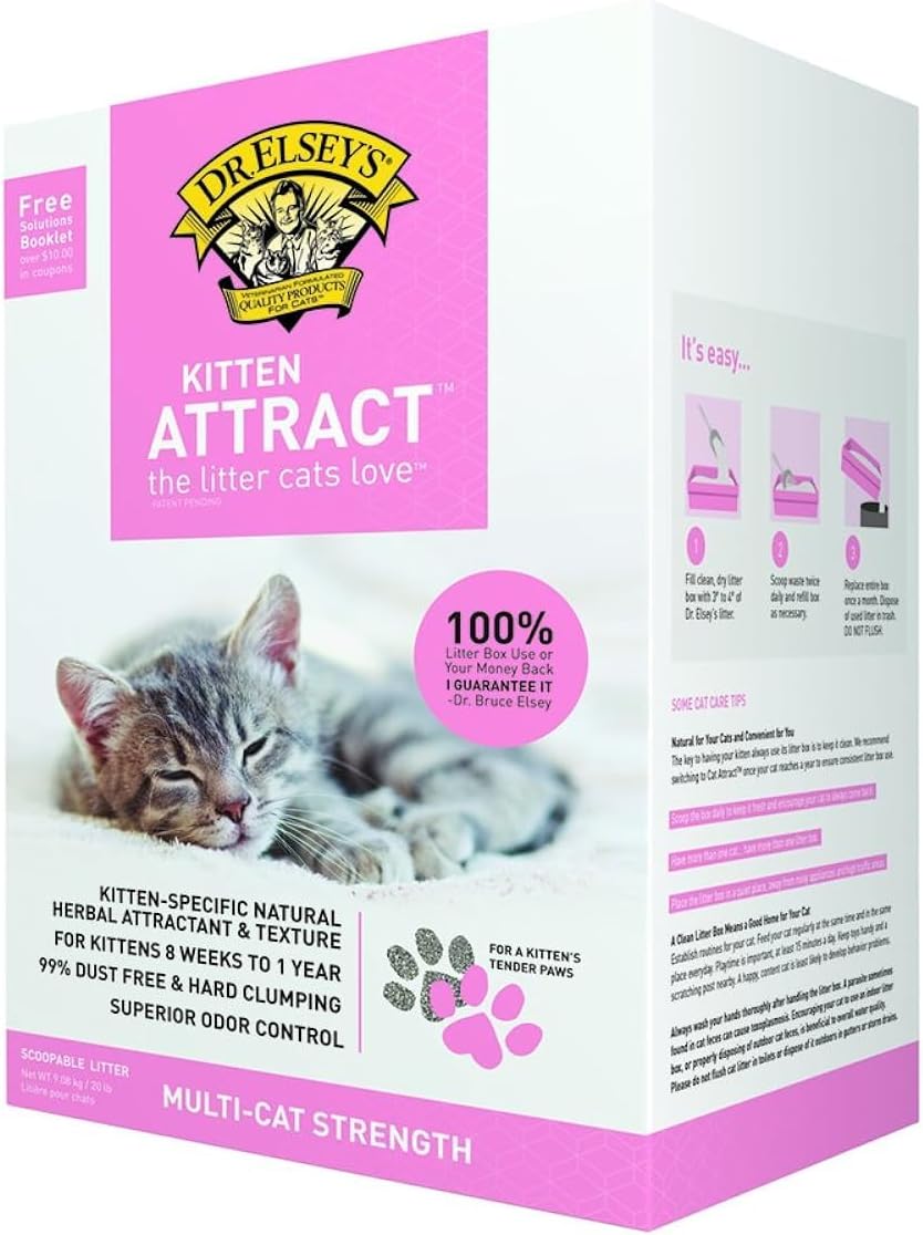 Dr. Elsey's® Cat Attract® Clumping Clay Cat Litter 18-lb. Bag