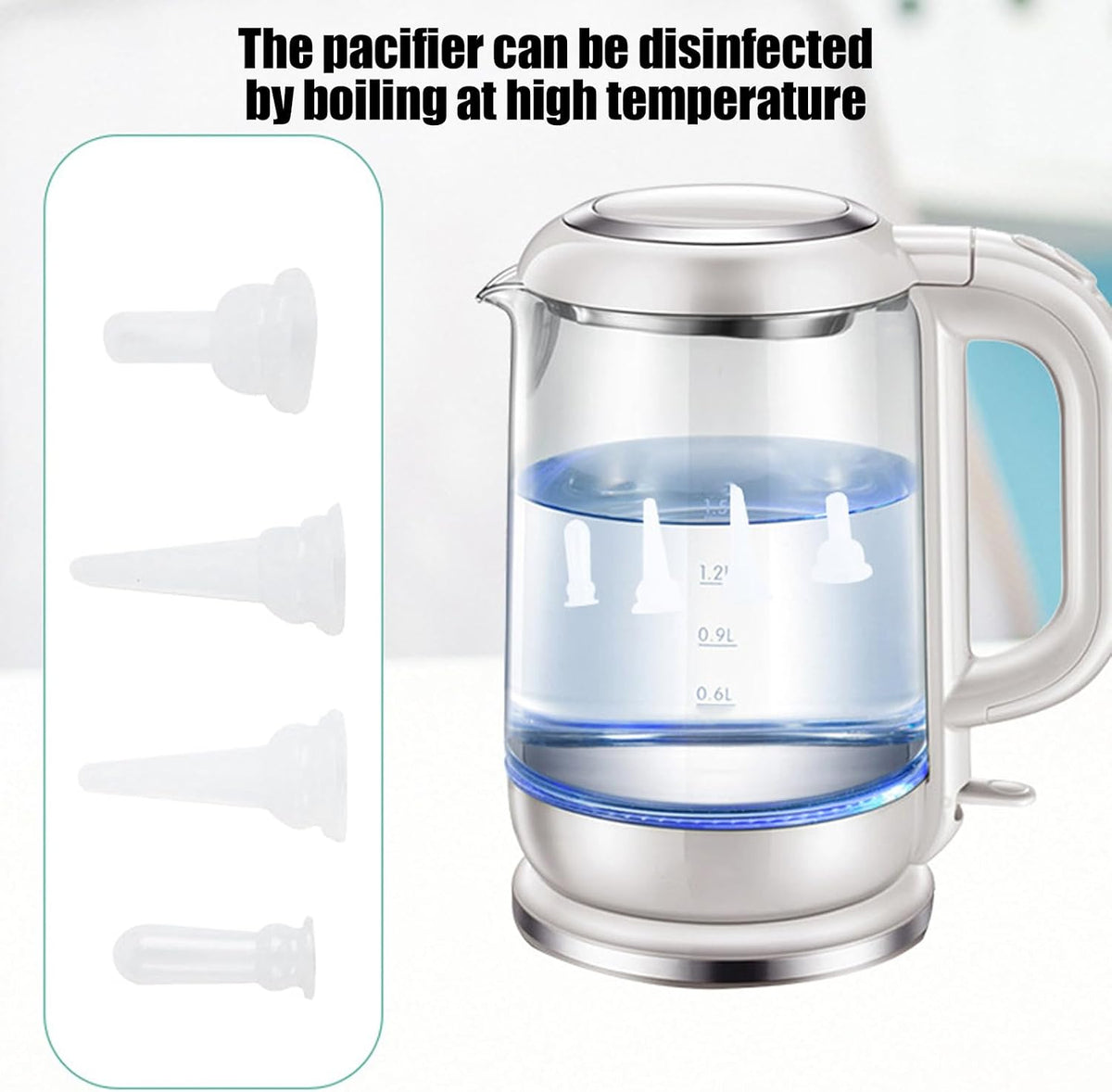 HURRISE Silicone Nipple Feeder Silicone Kitten Nipple Feeder for Newborn