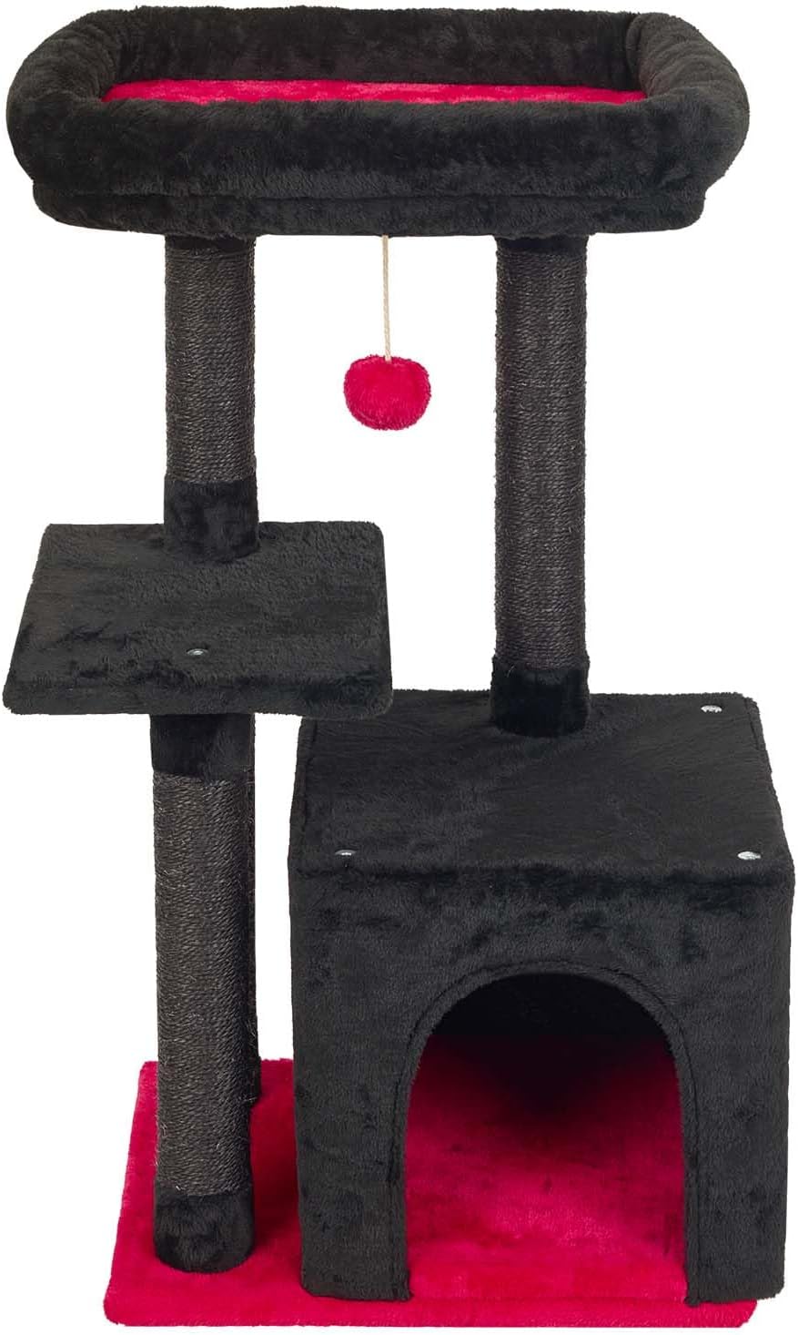 Cute Cat Tree Kitten Cat Tower Condo Cat Furniture Sisal Scratching Posts B