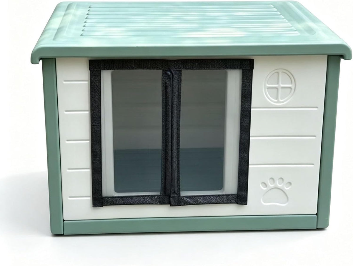 Pet Shelter Door Curtain Winter Warm Cotton Cover for Dog House and Cat