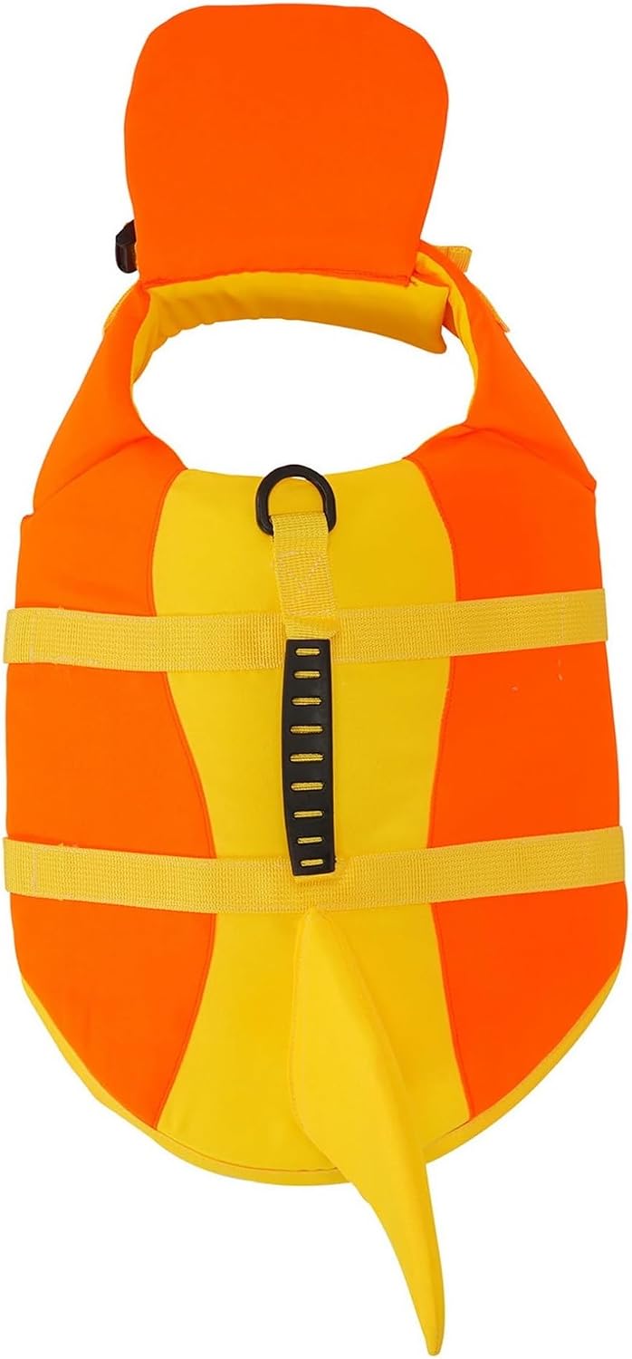 Cute Shark Dog Life Jacket for Small Medium Large Dogs