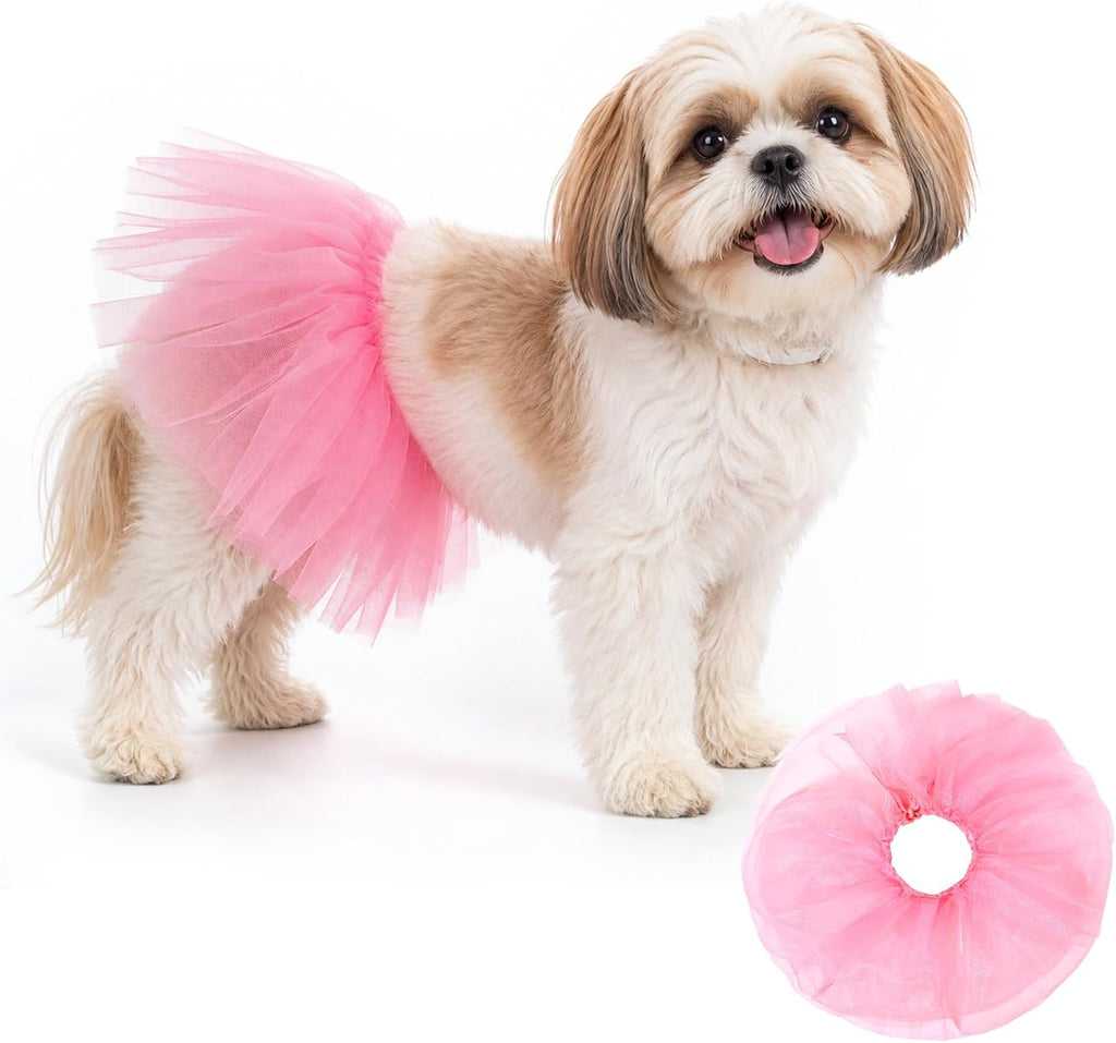 Dog Tutu Pink Tutu for Dogs, for Small Medium-Sized Dogs and Pets