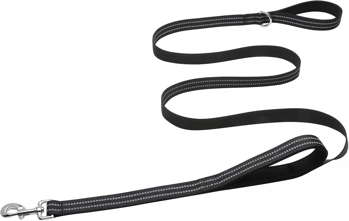 Hikiko Double Handle Dog Leash with Two Comfortable Padded Handles