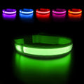 LED Dog Collar - Light Up Dog Collars Rechargeable - Waterproof Night Walking Glowing Dog Collar for Small, Medium, Larg