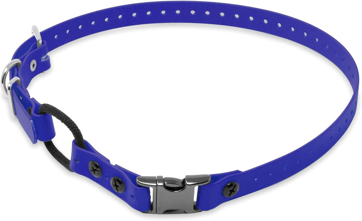 E-Collar Educator 3/4" Quick Snap Bungee Collar Strap, Black