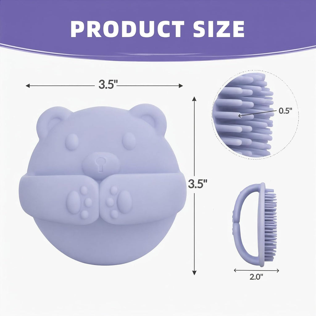 Ultra Soft Silicone Pet Bathing Brush