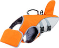 Dog Life Vest - Handled Dog Flotation Jacket, Adjustable Canine Swim Vest,