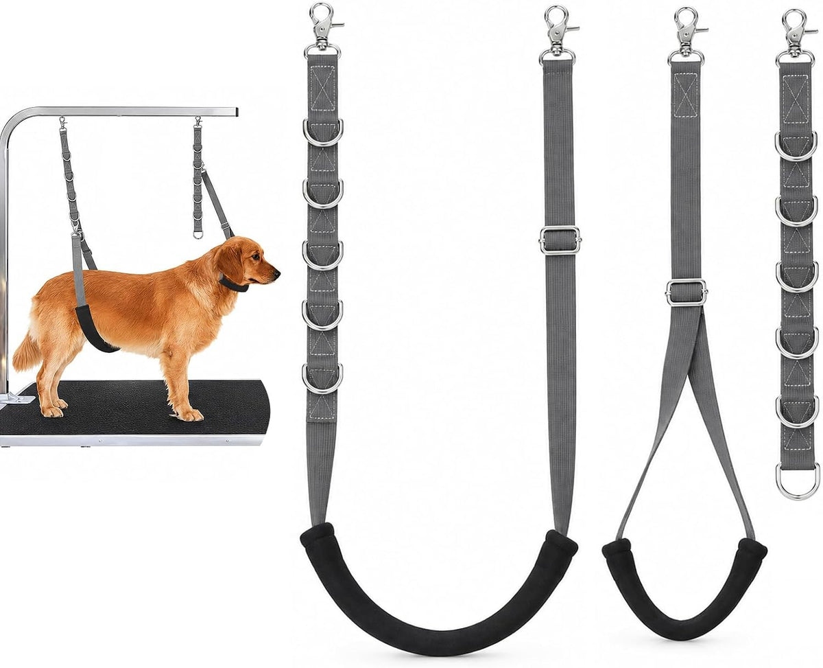 Dog Grooming Belly Band Pet Grooming Supplies 3 Sets Professional Dogs Belly Straps Pets Dogs Groomer Extension Strap Ta