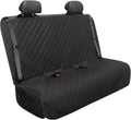 VIEWPETS Bench Car Seat Cover Protector, Waterproof Heavy-Duty, Black