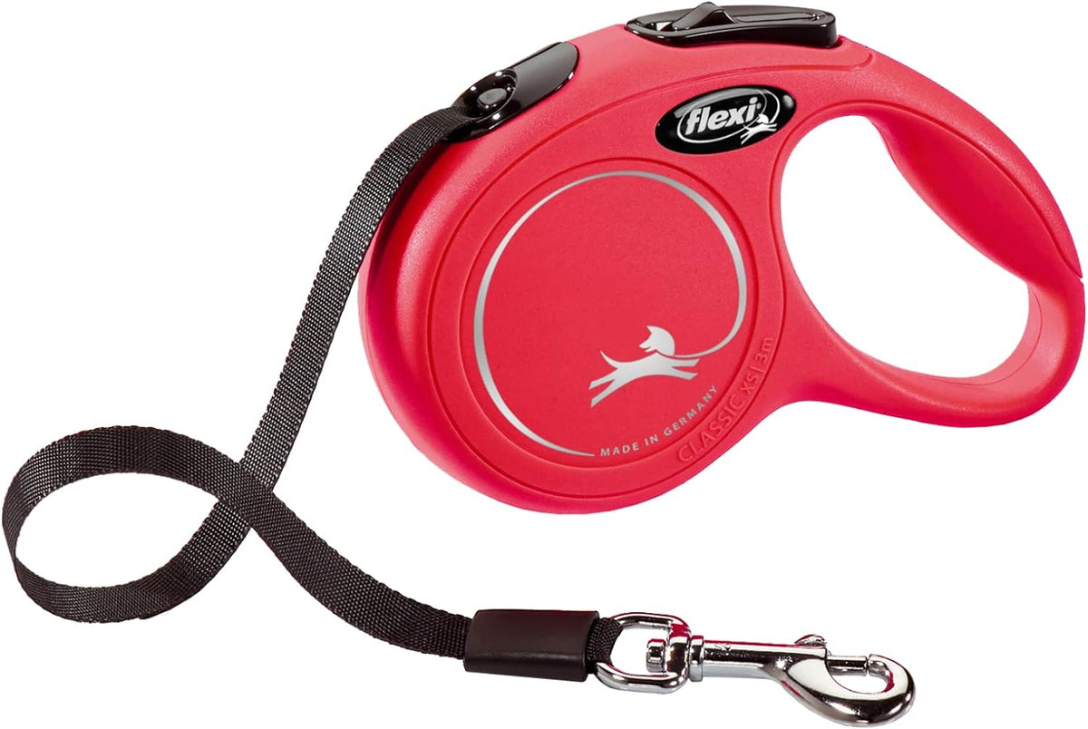 FLEXI® Classic Tape Retractable Dog Leash, Large, 26 ft - Black