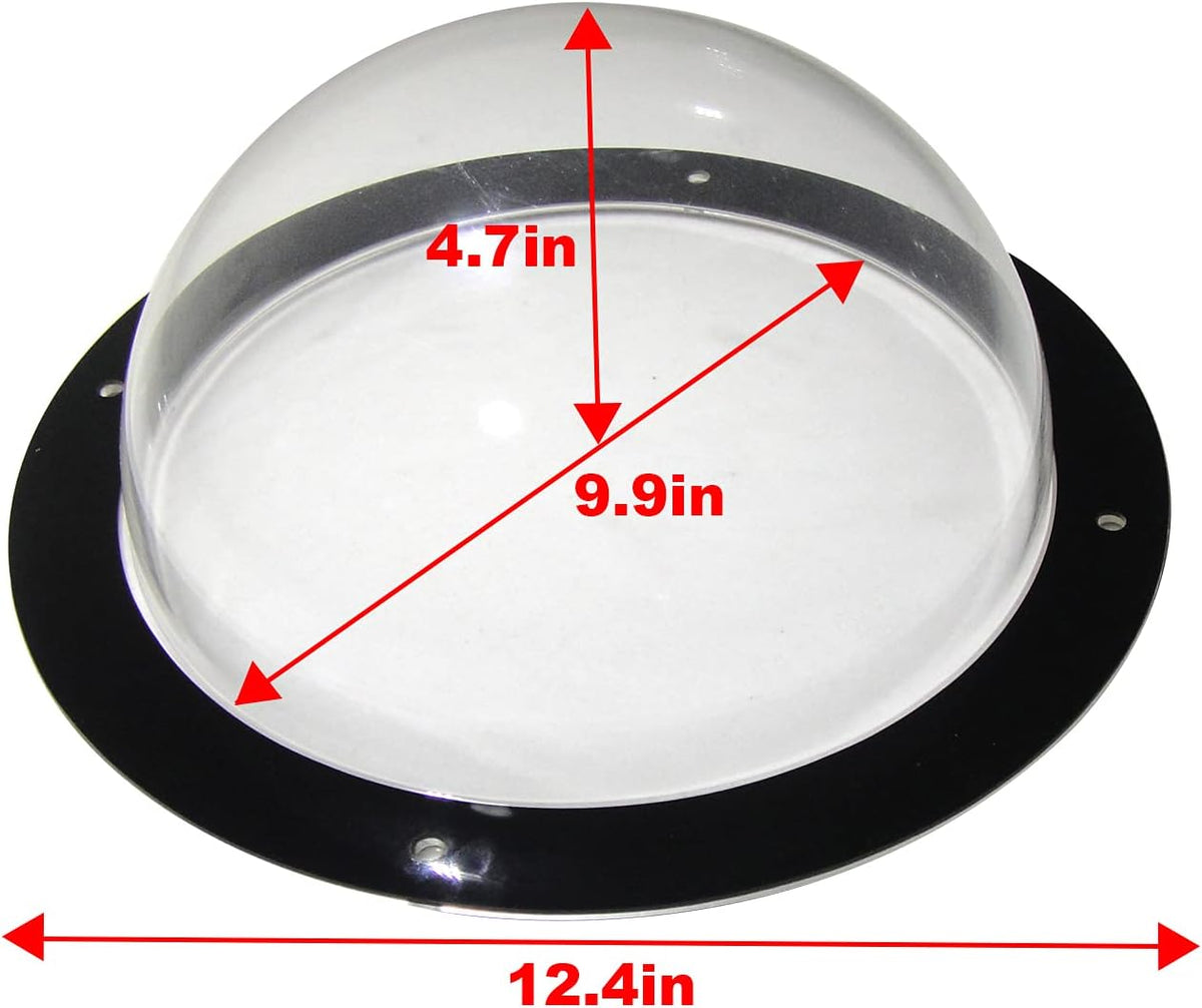 Dog Fence Window Clear View Dome Pet Peek Window