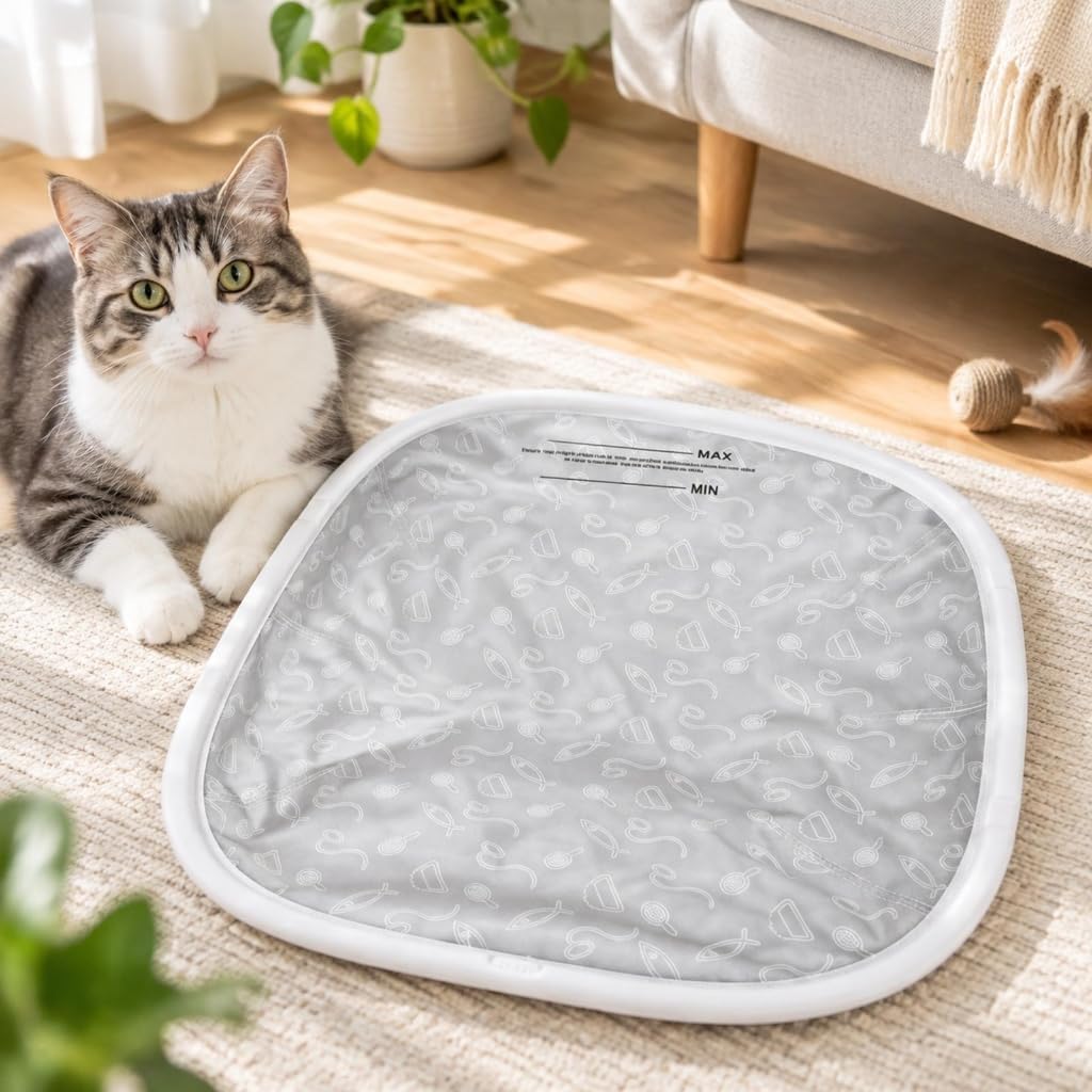 Replacement Cats Litter Tray Liners Pad for Automatic Box 11 with Raised Border