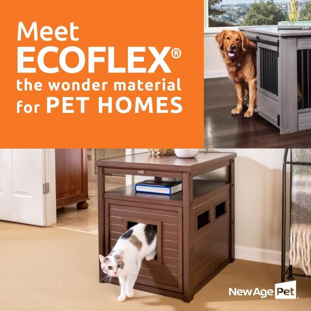 New Age Pet® ECOFLEX® Litter Loo® Enclosure, Standard, Antique White