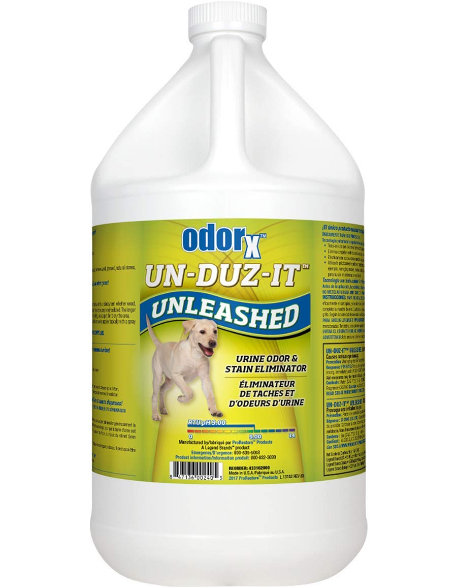 ODORx Un-Duz-It Unleashed Pet Stain & Odor Remover, 1 Gallon