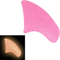 Soft Nail Caps for Cat Claws, Pink Glitter Glow in the Dark, 100pk, Small