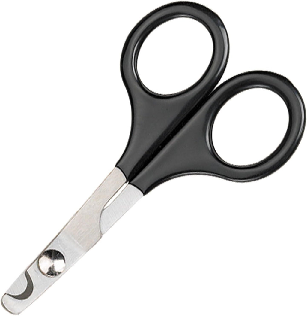 Master Grooming Tools Stainless Steel Small Pet Nail Scissors with Vinyl-Coated Handles, Medium, 5-Inch