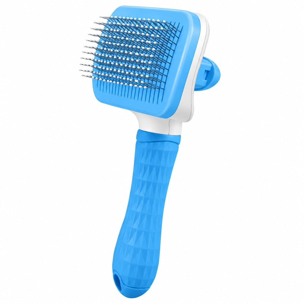 Dog & Cat Slicker Brush, Pet Grooming Brush with Rounded Tips