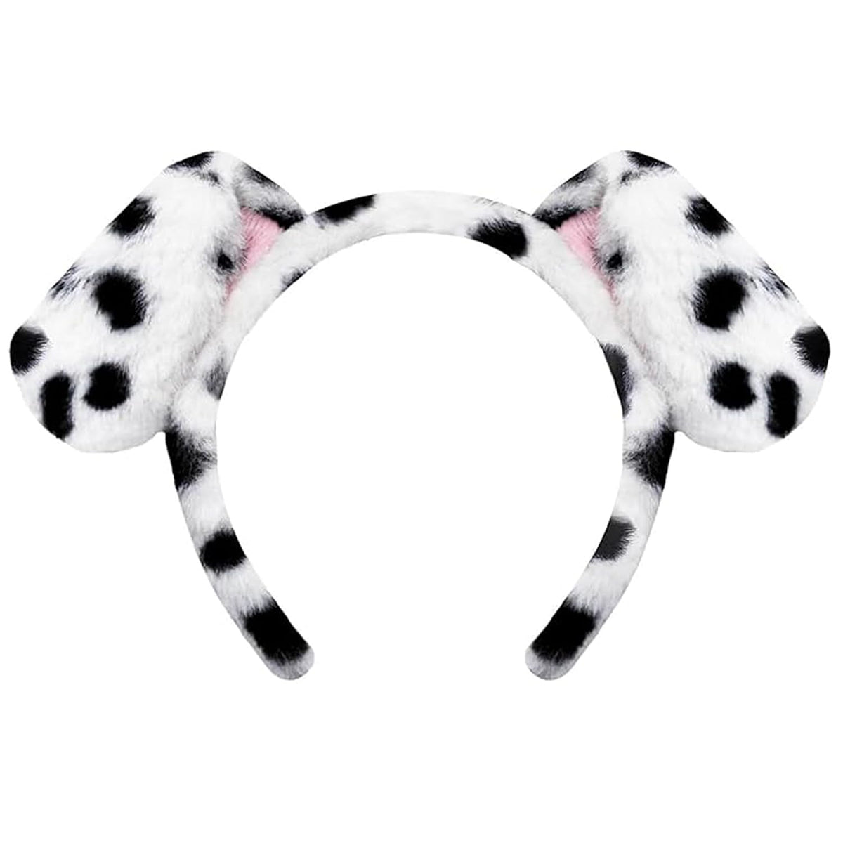 HIWIND Dalmatian Ears Headband Dog Ears Headband for Women Costume Hair Accessories for Halloween Party Cosplay (Dalmati