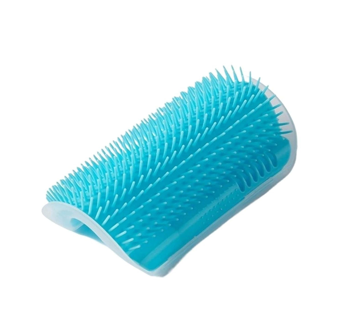 Cat Massage Tool Self-Cleaning Grooming Brush for Cats - Hair Removal(Gray,Large)