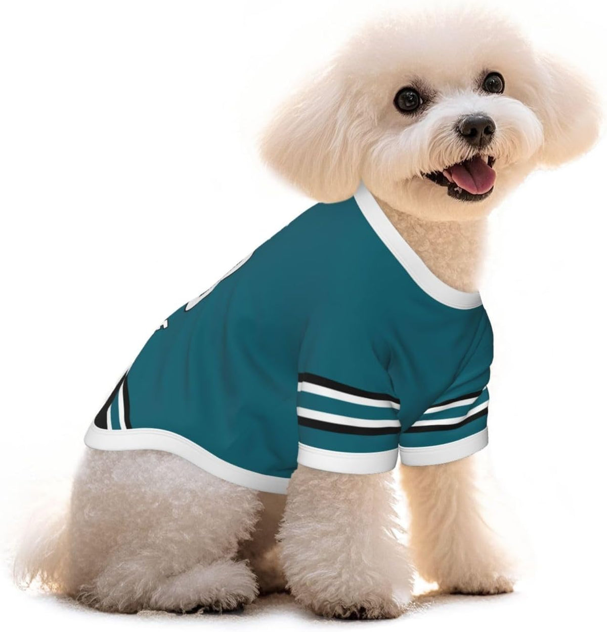 San Jose Dog Clothes Dog Jersey T-Shirt Custom Name & Number for Small Middle and Large Dogs