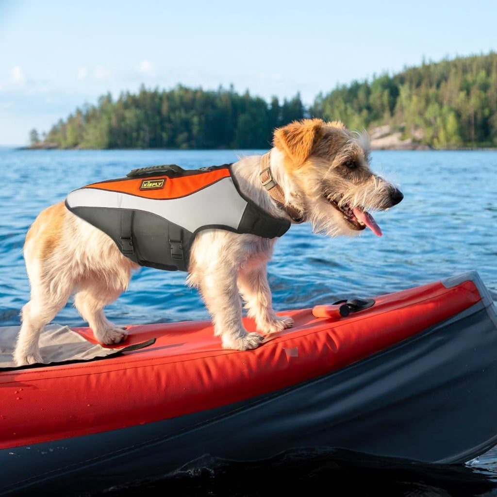 Large Dog Life Jacket XXL, Swimming Vest with Rescue Handle