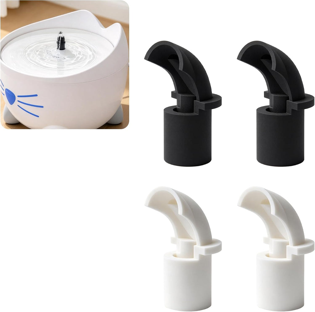 Water Fountain Nozzle Compatible with Catit Pixi Cat Water Fountain，White