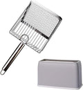 Cat Litter Scoop,Metal Scooper,Kitten Poop Sifting,Heavy Duty Speed Sifter