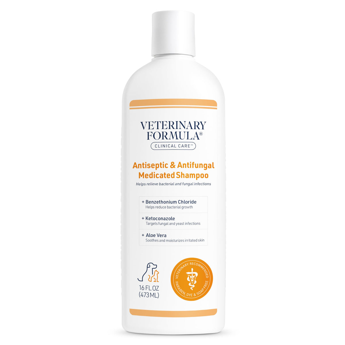 Veterinary Formula Antiseptic & Antifungal Shampoo - Medicated - 16 oz