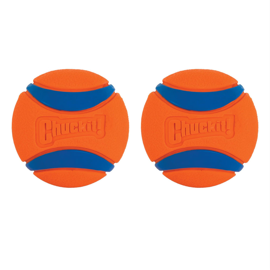 Chuckit! Ultra Ball Dog Toy, Durable Rubber, Small 2-in, 2 Pack