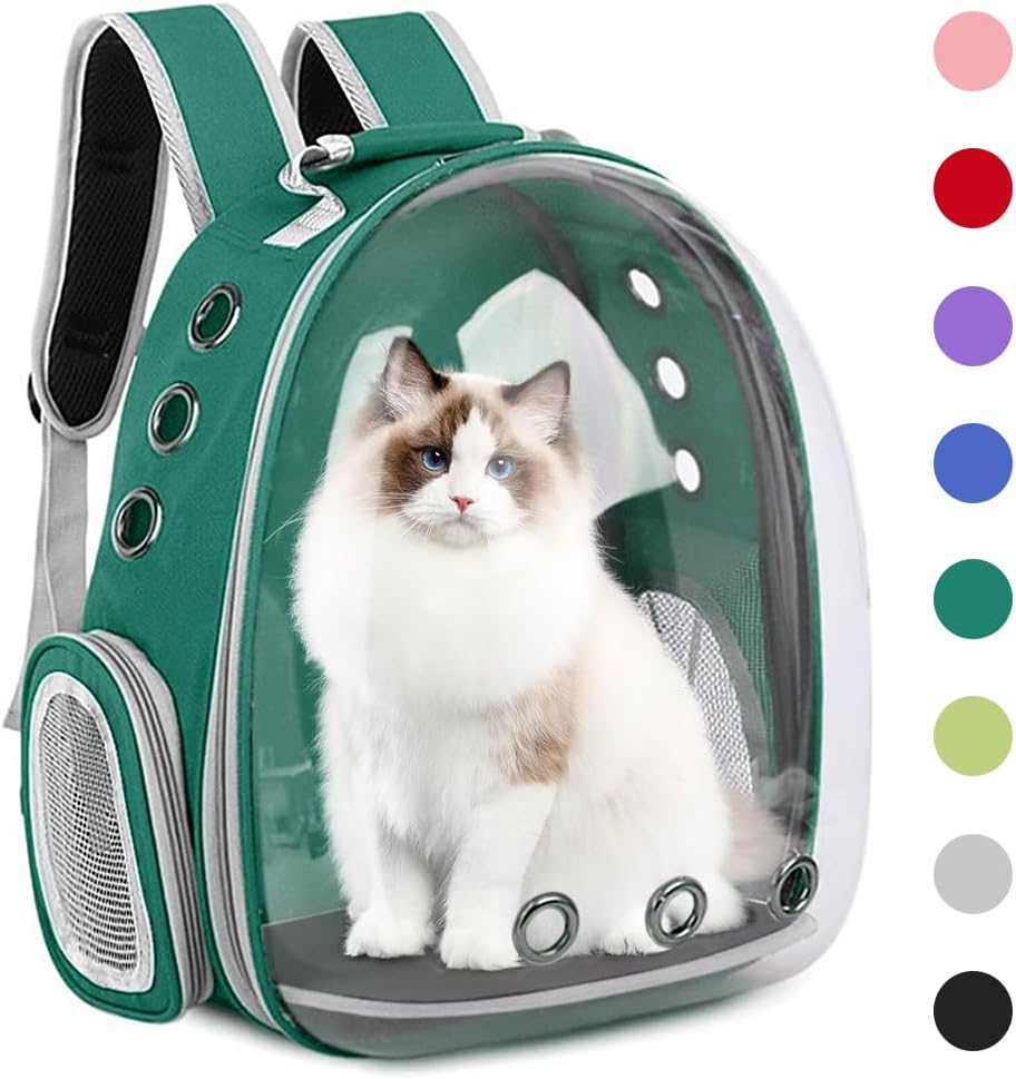 Pet Backpack Carrier,Bubble Backpack Cat Carrier,Pets and Small Dogs,Space Capsule Pet Carrier for Traveling, Walking, H