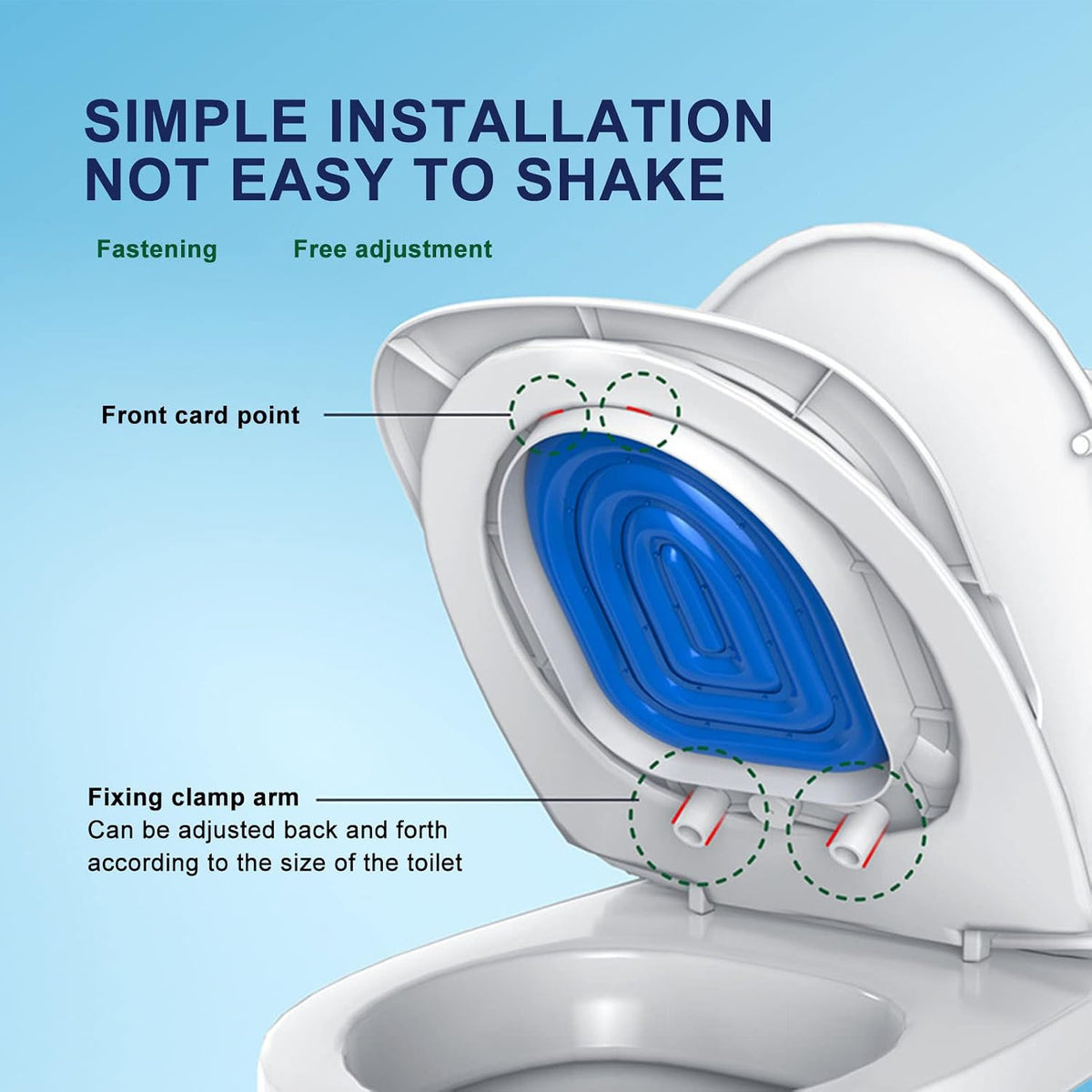 Dan&Dre Cat Toilet Training Kit, Universal Reusable ABS Cat Litter Tray with Groove Design for Easy Cleaning, Fits All T