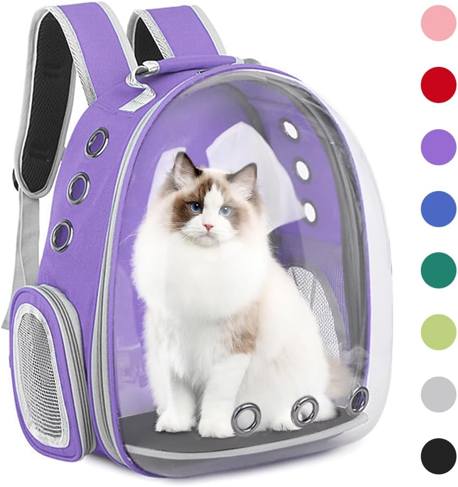 Pet Backpack Carrier,Bubble Backpack Cat Carrier,Pets and Small Dogs,Space Capsule Pet Carrier for Traveling, Walking, H