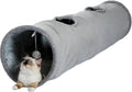 PAWZ Road Cat Tunnel 51 Inches Long Cat Toys Collapsible Tunnel 12”Diameter