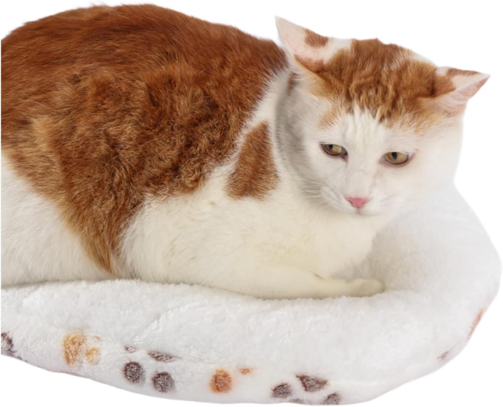 SHENGOCASE 2-Pack 15“ Round Soft Cat Kneading Pillow Cushion Bed for Cat Small Dog House Perch Shelf, Pad Padding for Ca