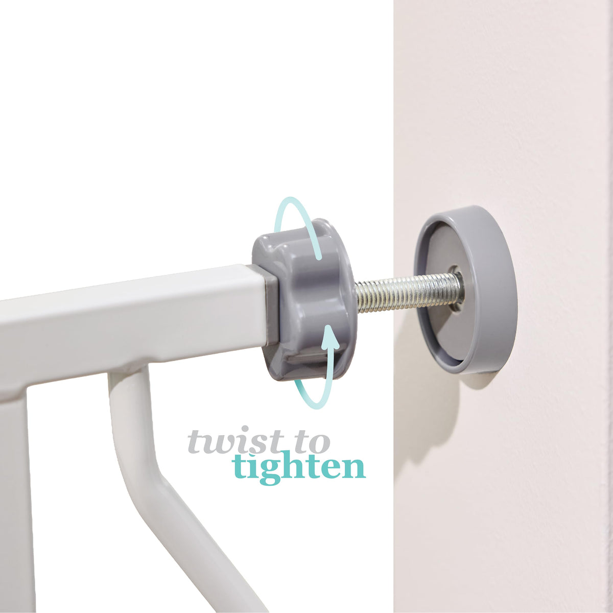 Regalo Safety 29"-38.5" Easy Step Baby Gate, Bottom of Stairs & Doorways