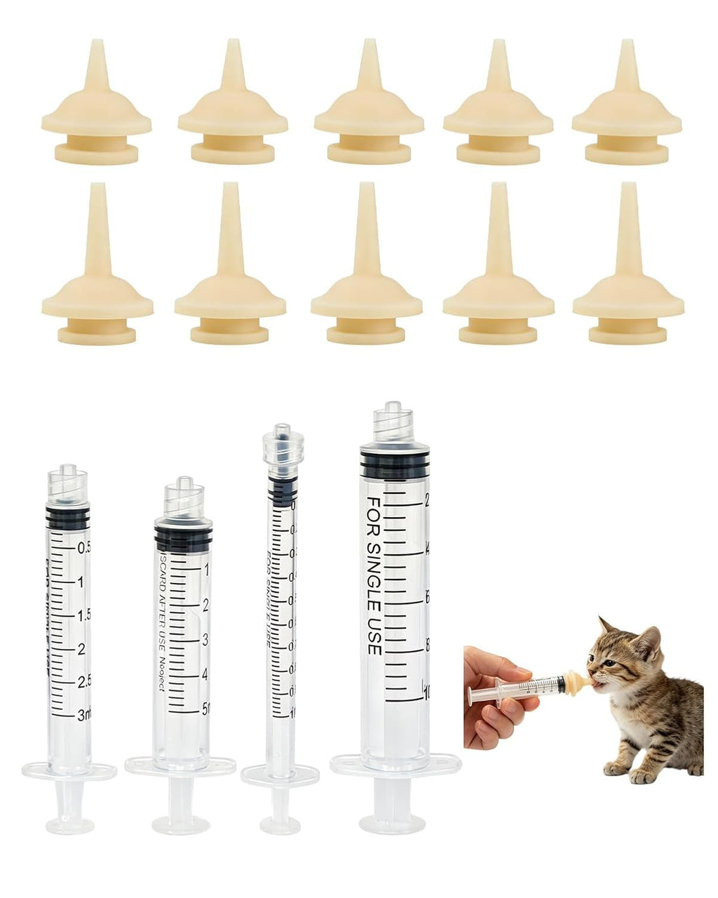Kitten Bottle Feeding Kit Nursing Bottle