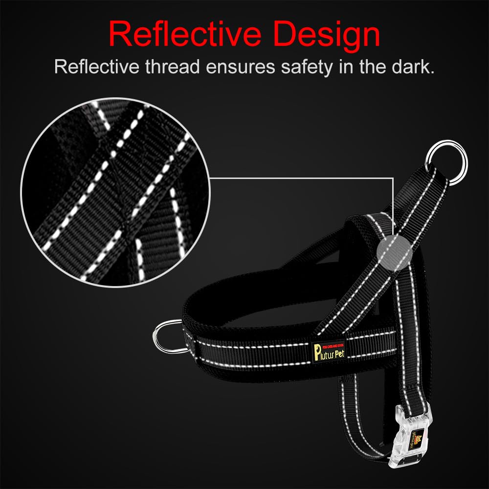 Plutus Pet No Pull Dog Harness with Front Clip, Breathable Mesh Padded