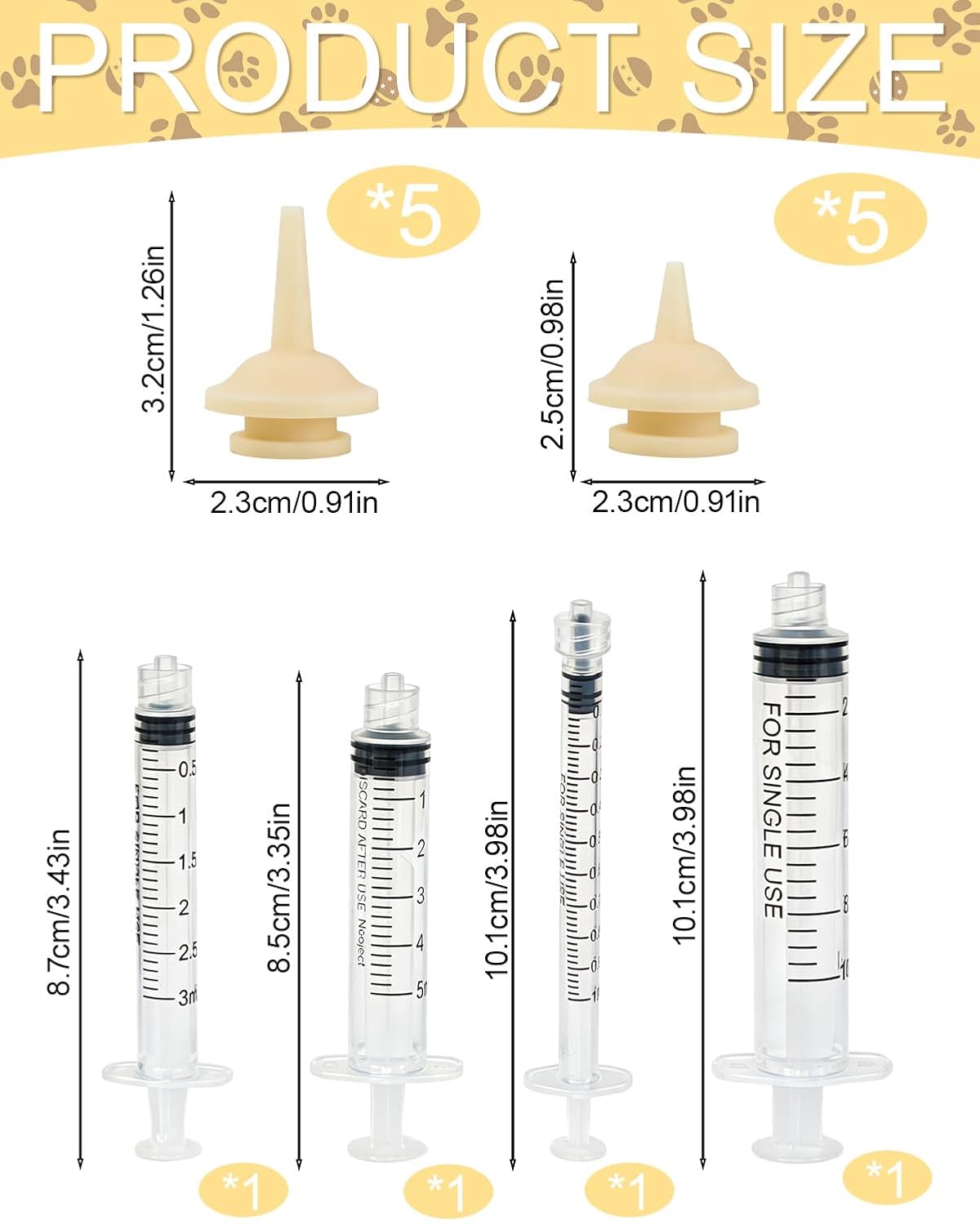 Kitten Bottle Feeding Kit Nursing Bottle