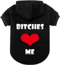 Dog Hoodies for Small Medium Large Dogs,Black L