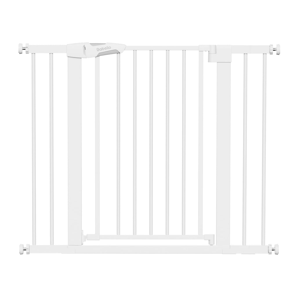 Babelio 26-40" Pressure Mounted Baby Gate for Stairs, PressGuard Dog Gate