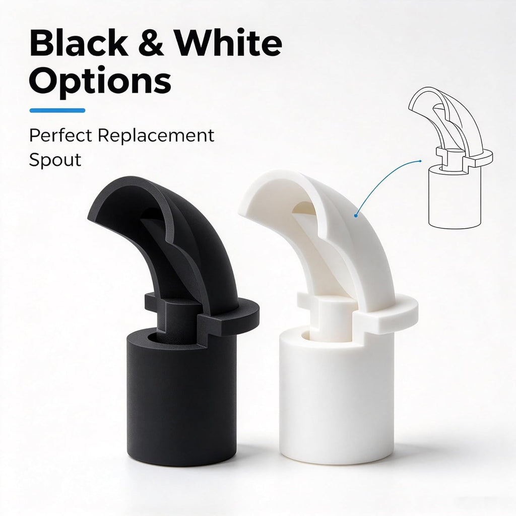 Water Fountain Nozzle Compatible with Catit Pixi Cat Water Fountain，White
