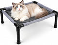 FHTONGE Elevated Cat Hammock Bed, Fur Cot for Large Cats Rabbits Small Dog