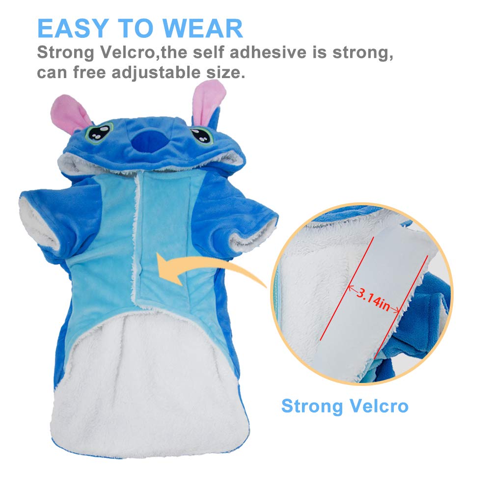 Dog Costumes for Halloween, Funny Cartoon Pet Outfit for Christmas - L