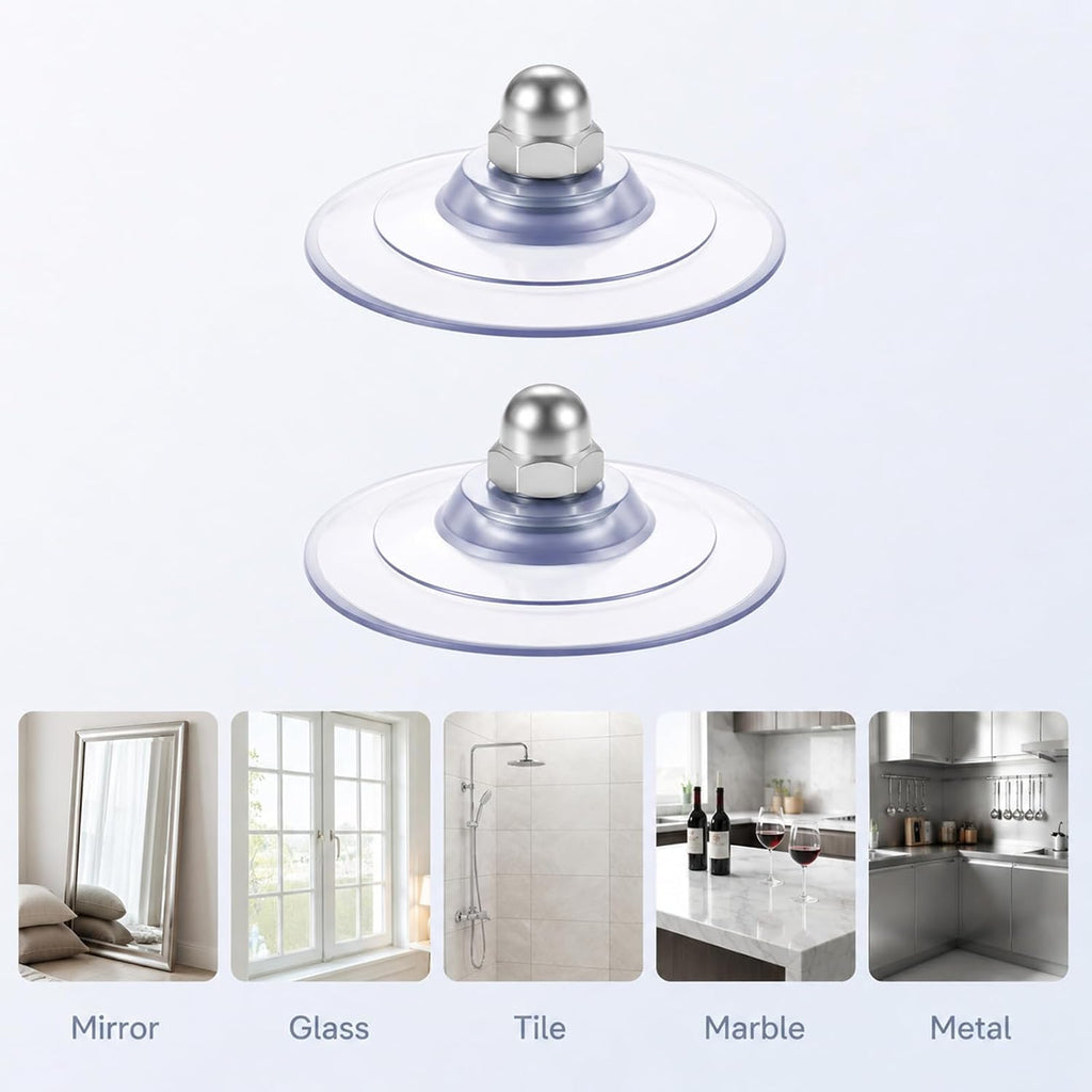 4Pack Cat Window Perch Suction Cups with Screws Replacement Suction Cup