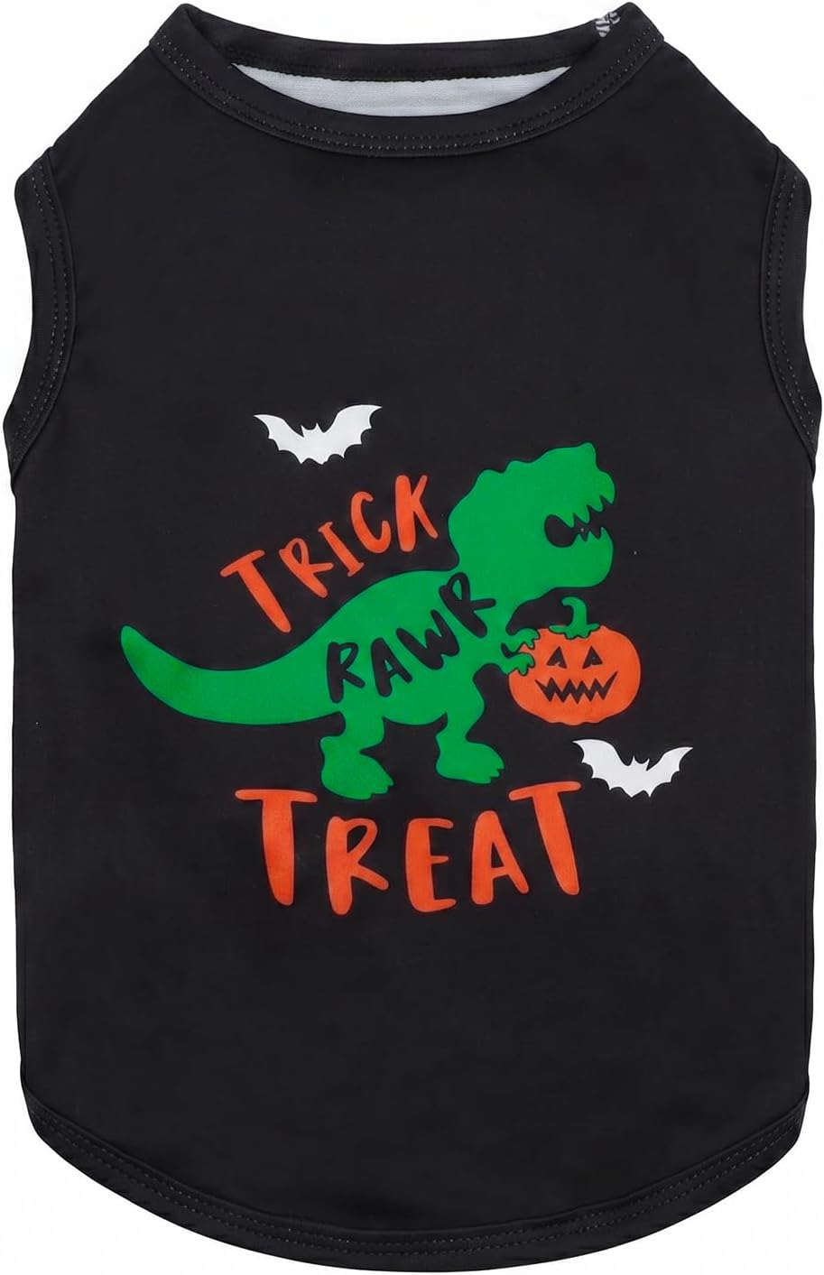 CuteBone Soft Halloween Dog Shirt Lightweight Small Puppy T-Shirts Pet Clothes Breathable Tee Vest Stretchy Outfit Cat A