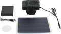 Solar Heater for Chicken Dog House Pet Warming Fan Portable