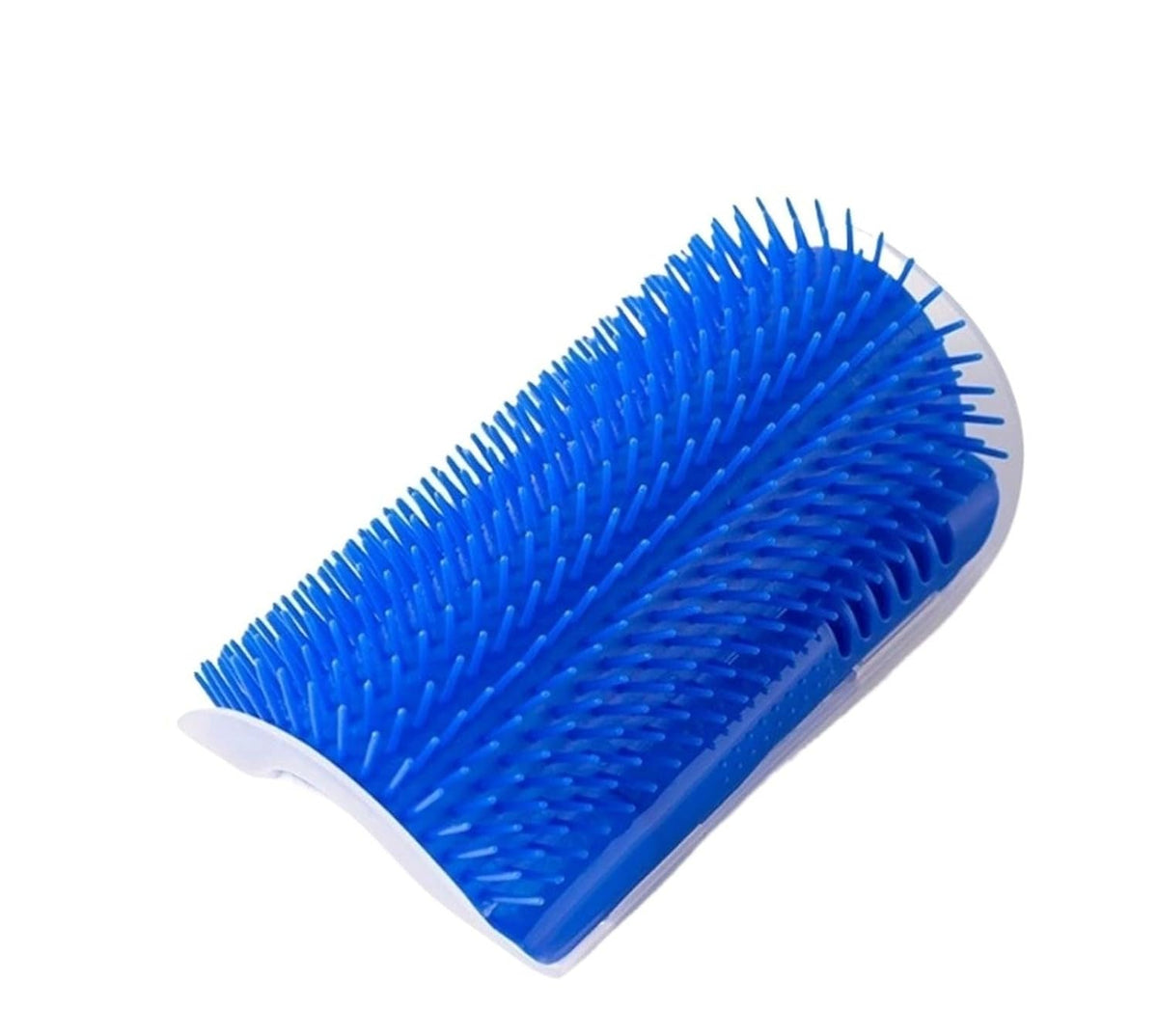 Cat Massage Tool Self-Cleaning Grooming Brush for Cats - Hair Removal(Gray,Large)