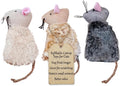 Ipetboom Refillable Catnip Toys for Cats - 3 Pack Interactive Cat Chew Toys for Indoor with Natural Long Fur and Jute Ta